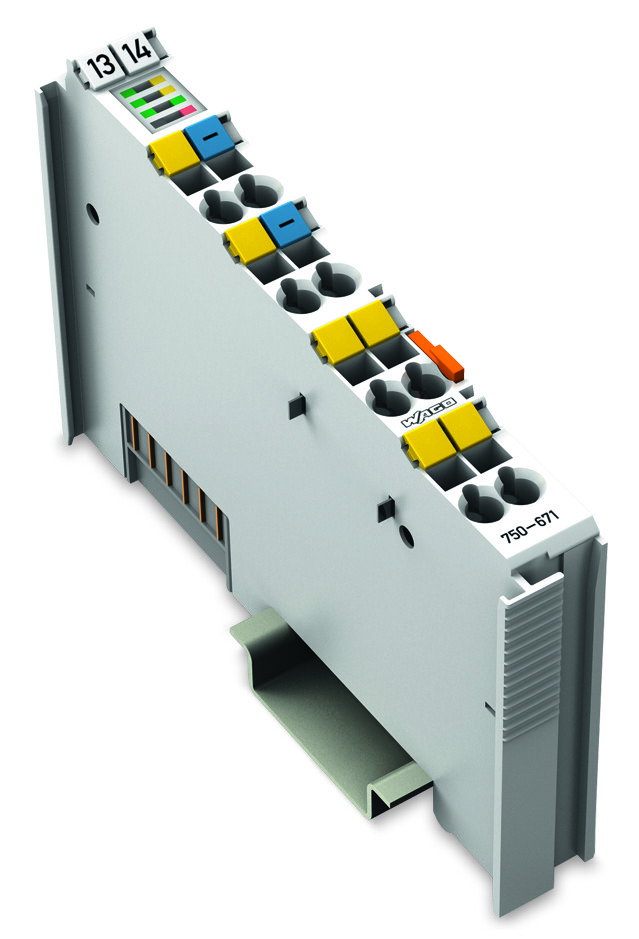 Steppercontroller,DC 24 V,1,5 A,lichtgrau