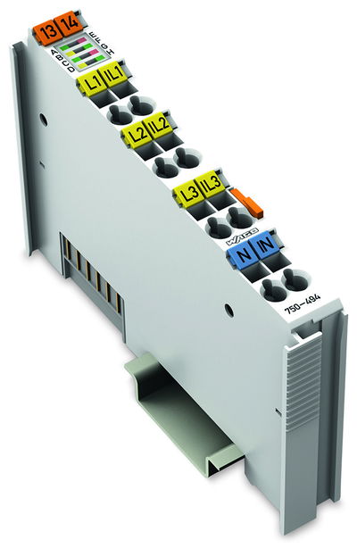 3-Phasen-Leistungsmessung AC 480 V 1 A lichtgrau