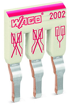 Schachtelbrücker 3-fach isoliert lichtgrau