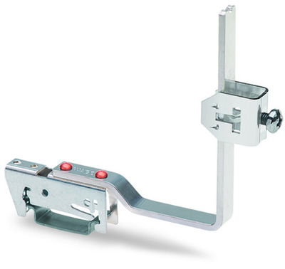 Sammelschienenhalter für Sammelschienen Cu 10 mm x 3 mm flexibel silberfarben