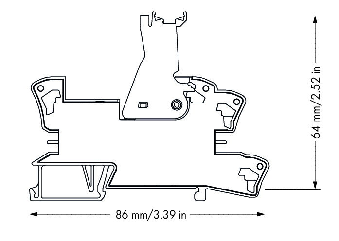 Solid-State-Relaismodul,Eingangsnennspannung DC 24 V,Ausgangsspannungsbereich DC 3 … 30 V,grau – Bild 2 von 2