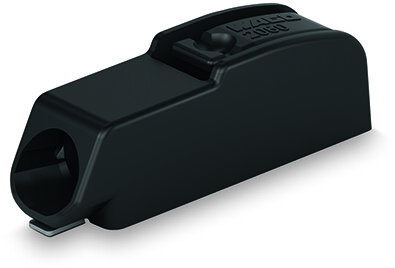 SMD-Leiterplattenklemme Drücker 0,75 mm² schwarz