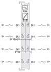 8-Kanal-Digitaleingang DC 24 V 3 ms lichtgrau