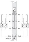 2-Kanal-Analogeingang Für Widerstandssensoren Ni1000/ RTD lichtgrau