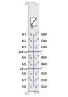 8-Kanal-Analogeingang DC 0 … 10 V/±10 V Single-Ended