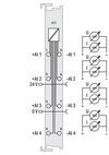 4-Kanal-Analogeingang Spannung / Strom Differenzeingang