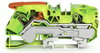 2-Leiter-Schutzleiterklemme mit Hebel und Push-in CAGE CLAMP® 16 mm² grün-gelb