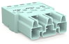 Stecker 3-polig Kod. B helltürkis