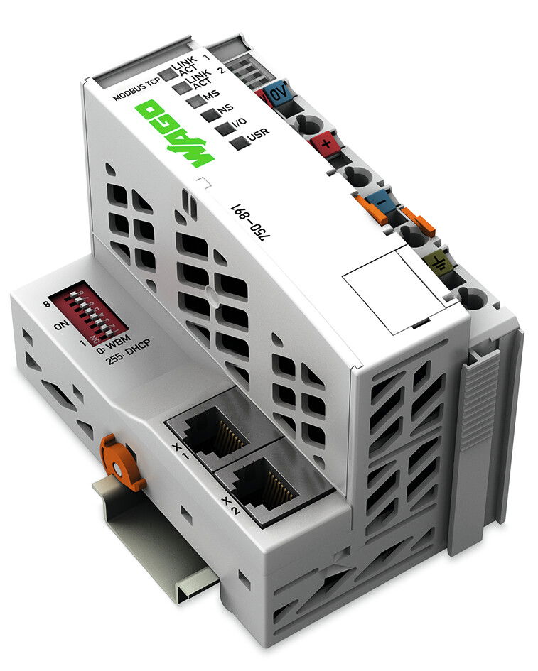 Controller Modbus TCP,4. Generation,2 x ETHERNET