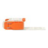 1-Leiter-Federleiste Hebel Push-in CAGE CLAMP® lichtgrau