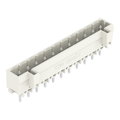 THT-Stiftleiste,Lötstift 1,0 x 1,0 mm,gerade,lichtgrau