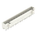 THT-Stiftleiste,Lötstift 1,0 x 1,0 mm,gerade,lichtgrau
