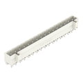 THT-Stiftleiste,Lötstift 1,0 x 1,0 mm,gerade,lichtgrau