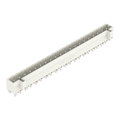 THT-Stiftleiste,Lötstift 1,0 x 1,0 mm,gerade,lichtgrau