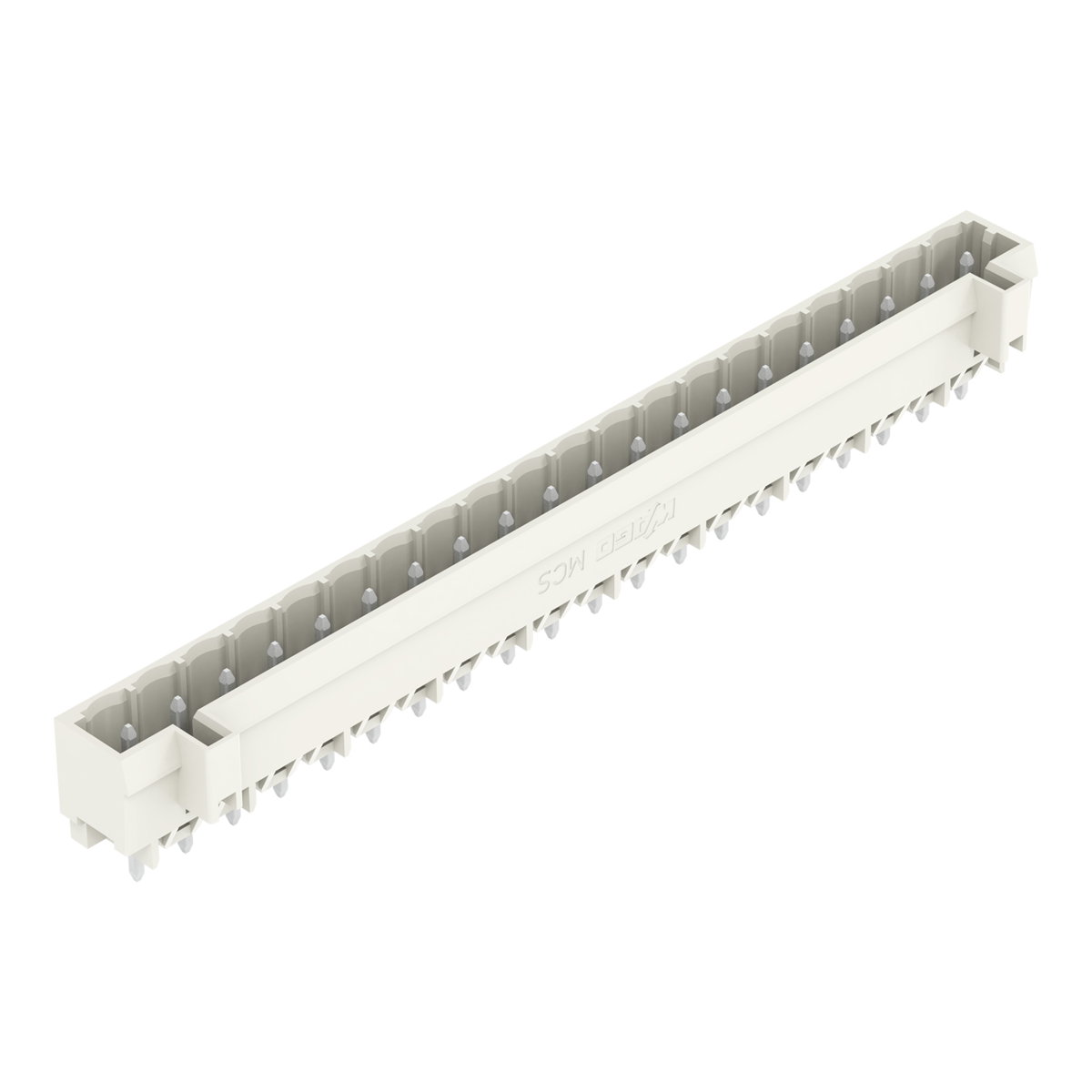 THT-Stiftleiste,Lötstift 1,0 x 1,0 mm,gerade,lichtgrau