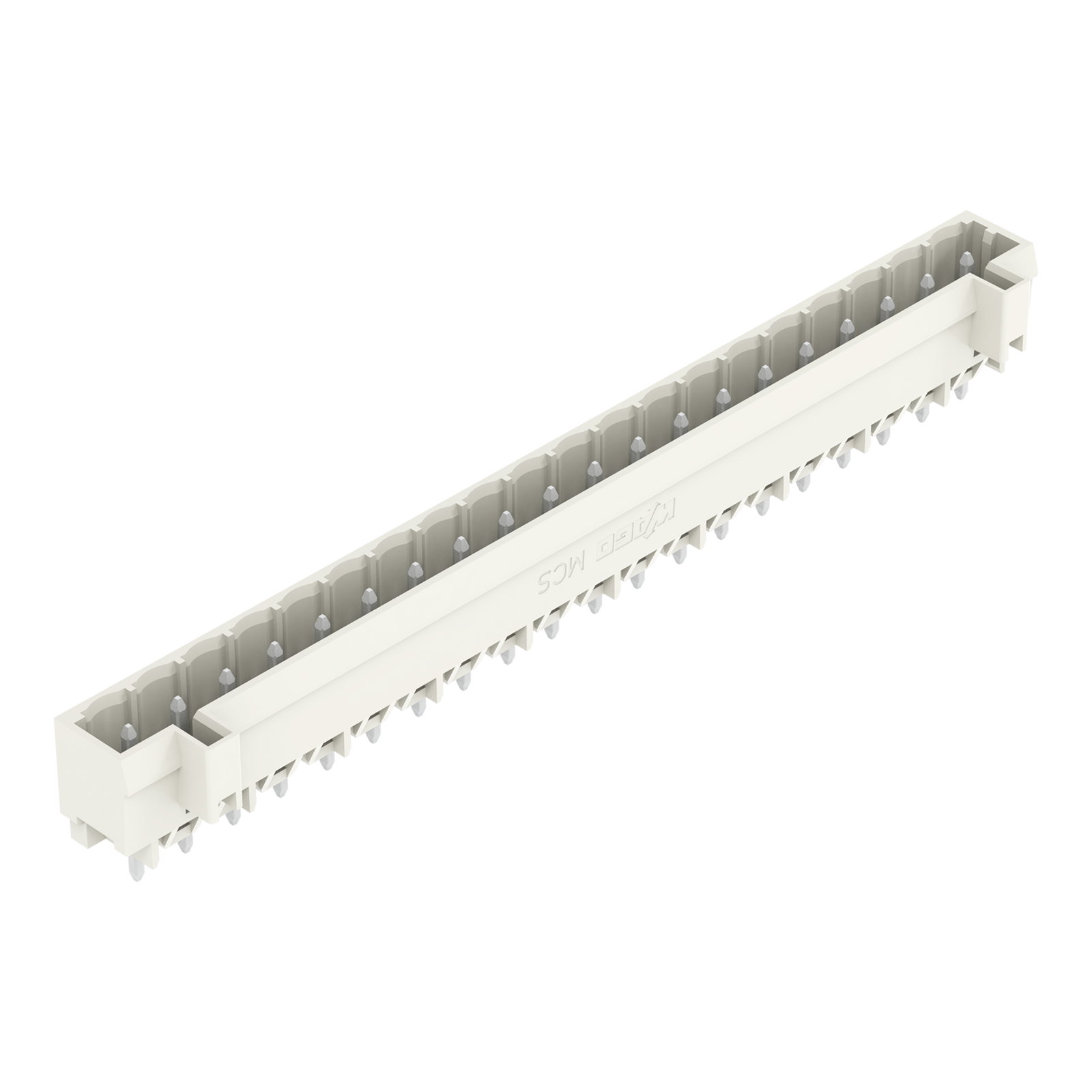 THT-Stiftleiste,Lötstift 1,0 x 1,0 mm,gerade,lichtgrau
