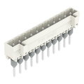 Stiftleiste für Reihenklemmen,Stifte 1,2 x 1,2 mm,gerade,lichtgrau