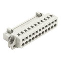 1-Leiter-Stiftleiste,CAGE CLAMP®,2,5 mm²,lichtgrau