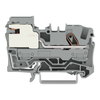 1-Leiter-Potentialausgleichsklemme 6 mm² Push-in CAGE CLAMP® grau