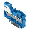 1-Leiter-N-Trennklemme 6 mm² Push-in CAGE CLAMP® blau