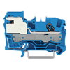 1-Leiter-N-Trennklemme 6 mm² Push-in CAGE CLAMP® blau