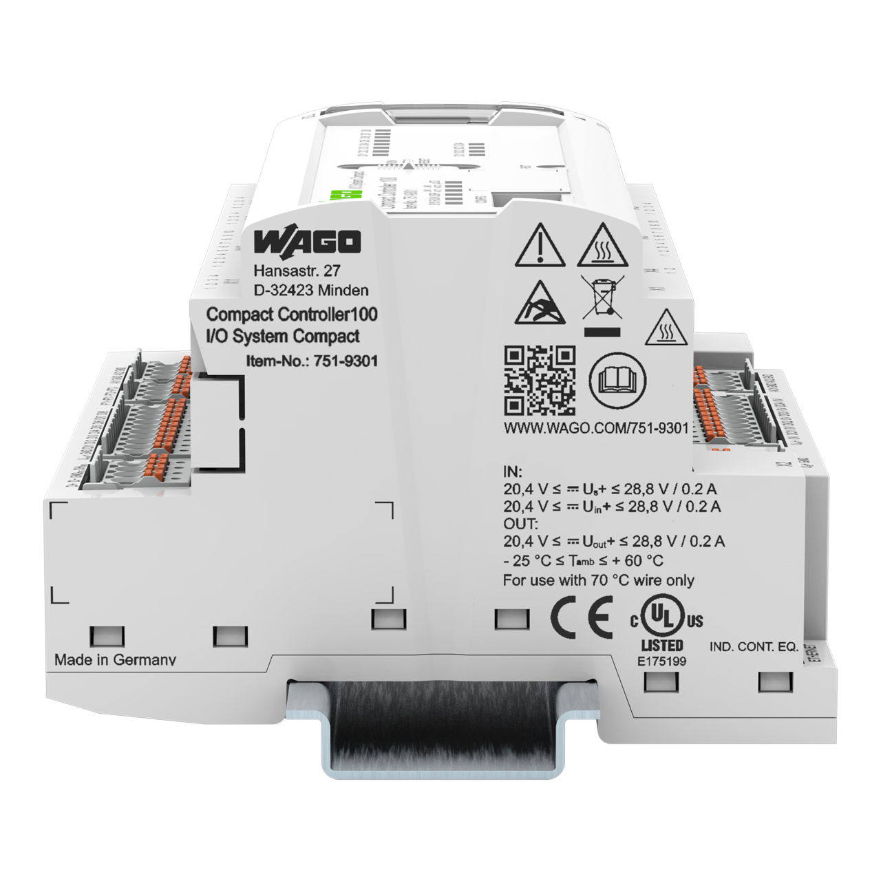 Compact Controller 100,8DI 4DO 2AI 2AO 2NI1K/PT1K 1RS485,2 x ETHERNET – Bild 5 von 5
