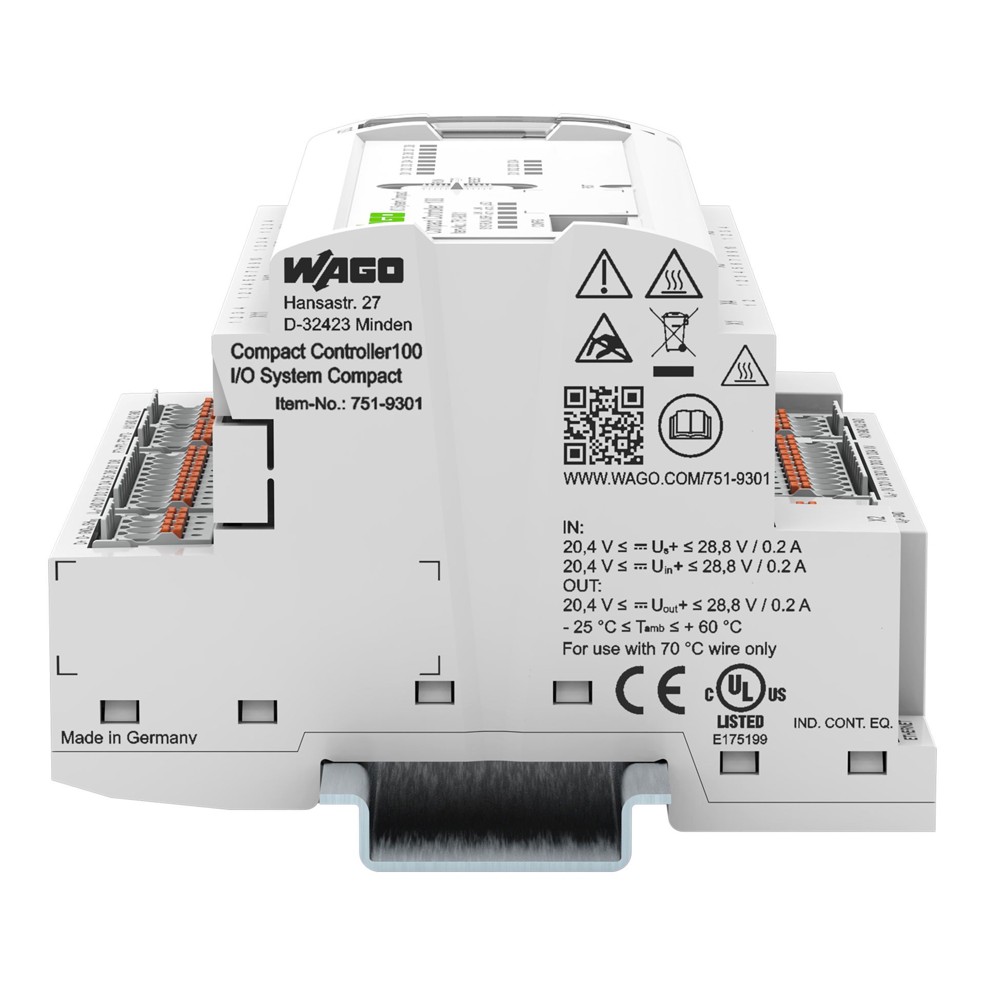 Compact Controller 100,8DI 4DO 2AI 2AO 2NI1K/PT1K 1RS485,2 x ETHERNET – Bild 5 von 5