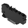 Verteilerklemme mit Betätigungsöffnung 1 x 6 mm² / 6 x 1,5 mm² schwarz