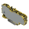 Verteilerklemme mit Betätigungsöffnung 1 x 6 mm² / 6 x 1,5 mm² dunkelgrau-gelb