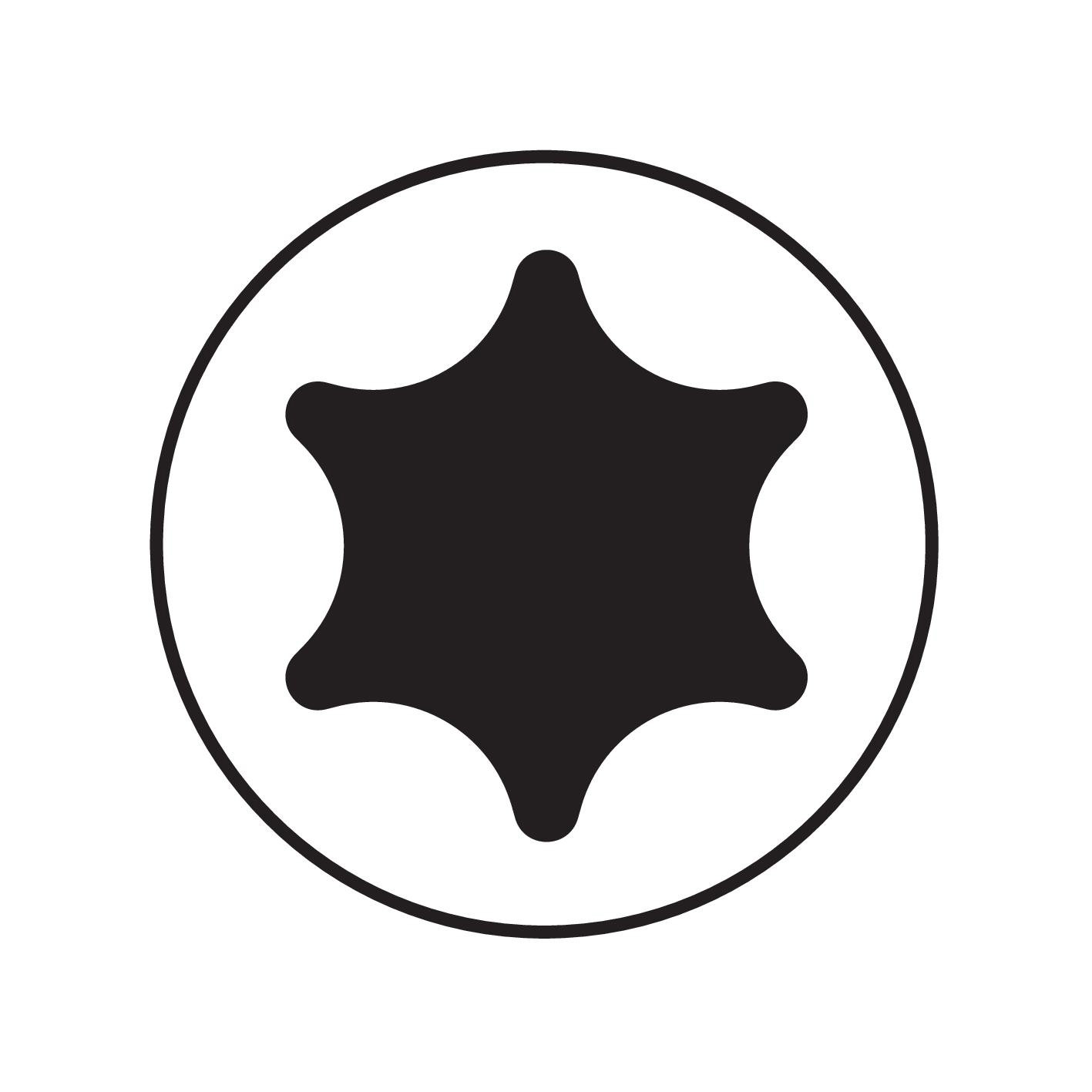 VDE-Torx®-Schraubendreherset,T8, T10, T15, T20, T25, T30,VDE-geprüft – Bild 5 von 5