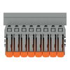 1-Leiter-Stiftleiste Hebel Push-in CAGE CLAMP® grau