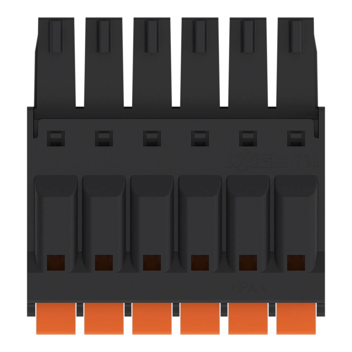 1-Leiter-Federleiste,Drücker,1,5 mm²,schwarz – Bild 4 von 6