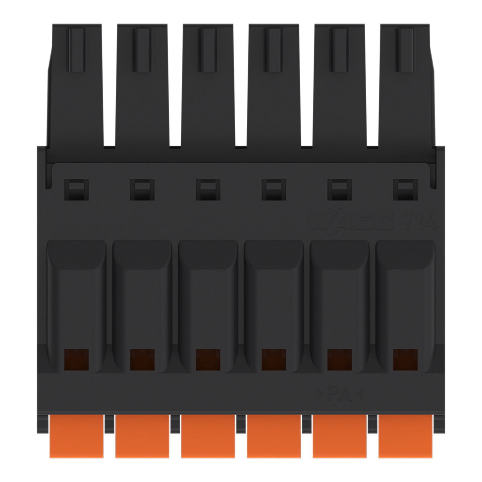 1-Leiter-Federleiste,Drücker,1,5 mm²,schwarz – Bild 4 von 6