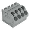 Leiterplattenklemme 6 mm² Rastermaß 7,5 mm grau
