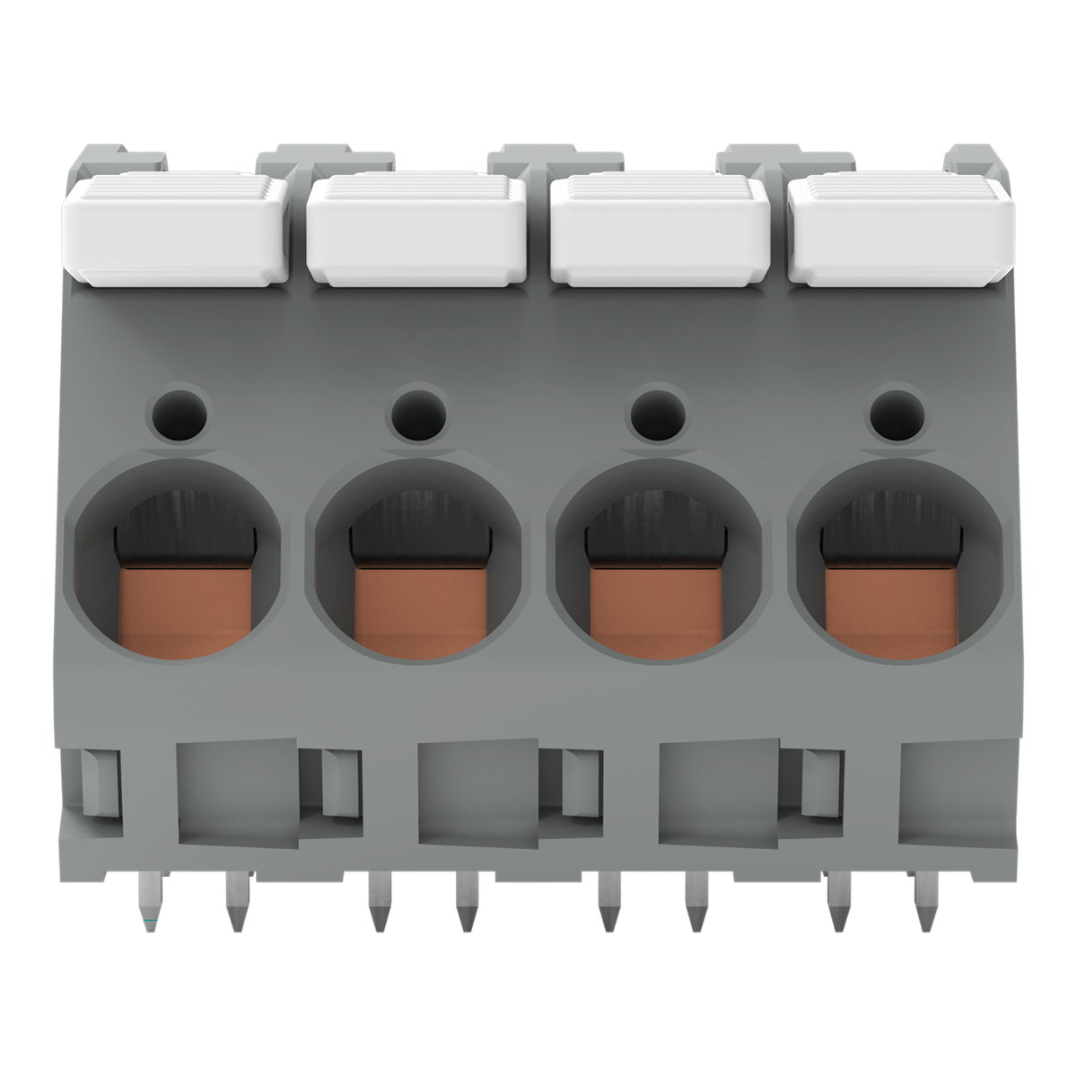 Leiterplattenklemme,Hebel,16 mm²,grau – Bild 2 von 6