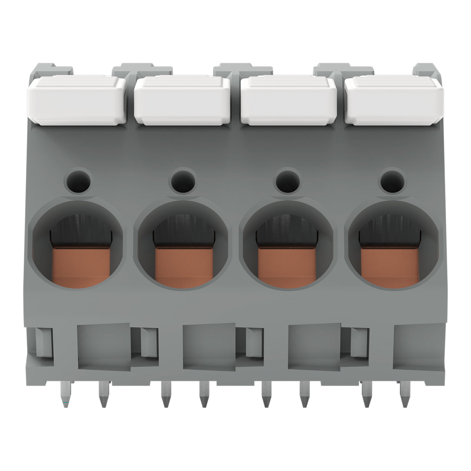 Leiterplattenklemme,Hebel,16 mm²,grau – Bild 2 von 6