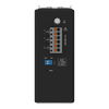 Industrial-Managed-Switch 8 Ports 1000Base-T 4 SFP Gigabit Ethernet Ports metallisch schwarz