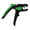 Abisolierzange für PVC-Isolierung 0,2 mm² - 6 mm² grün/schwarz