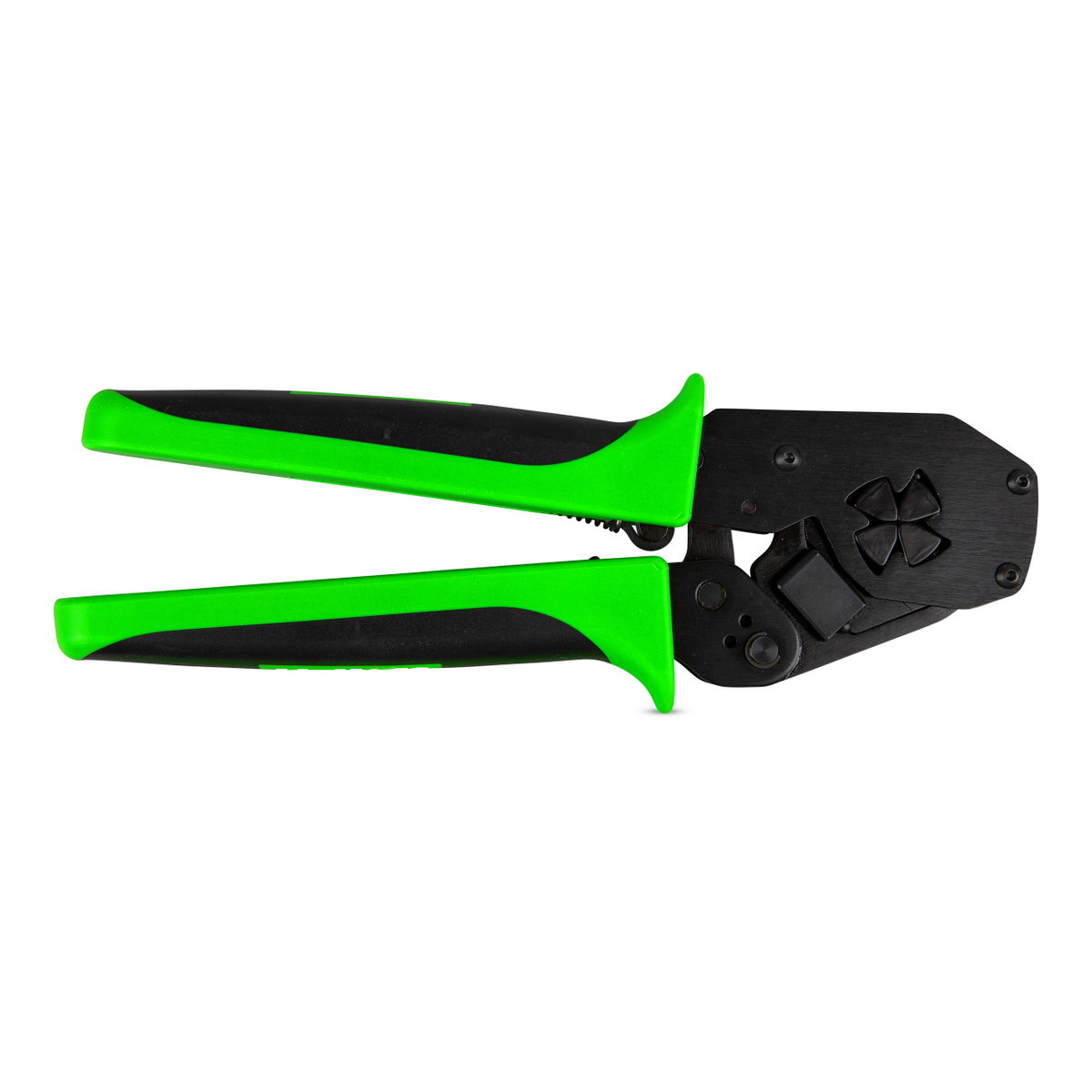 Crimp-Zange Variocrimp 4,für Aderendhülsen mit und ohne Kunststoffkragen,Crimp-Bereich 0,25 mm² bis 4,0 mm²,grün/schwarz – Bild 4 von 4