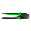 Crimp-Zange 25 für Aderendhülsen mit und ohne Kunststoffkragen Crimp-Bereich 10 mm², 16 mm² und 25 mm² grün/schwarz