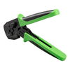 Crimp-Zange Variocrimp 16 für Aderendhülsen mit und ohne Kunststoffkragen Crimp-Bereich 6 mm², 10 mm², 16 mm² grün/schwarz