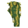 1-Leiter-Federleisten-Endmodul Push-in CAGE CLAMP® 4 mm² grün-gelb