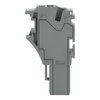 1-Leiter-Federleisten-Mittelmodul Push-in CAGE CLAMP® 4 mm² grau