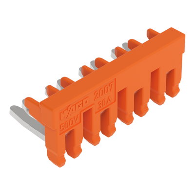 Schaltungsbrücker,4-fach,isoliert,orange