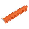 Schaltungsbrücker,8-fach,isoliert,orange