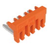 Schaltungsbrücker,3-fach,isoliert,orange