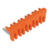 Schaltungsbrücker,5-fach,isoliert,orange