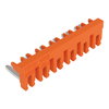 Schaltungsbrücker,6-fach,isoliert,orange