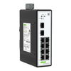 Industrial-Switch 8 Ports 100Base-TX 2 SFP Fast/Gigabit Ethernet Ports