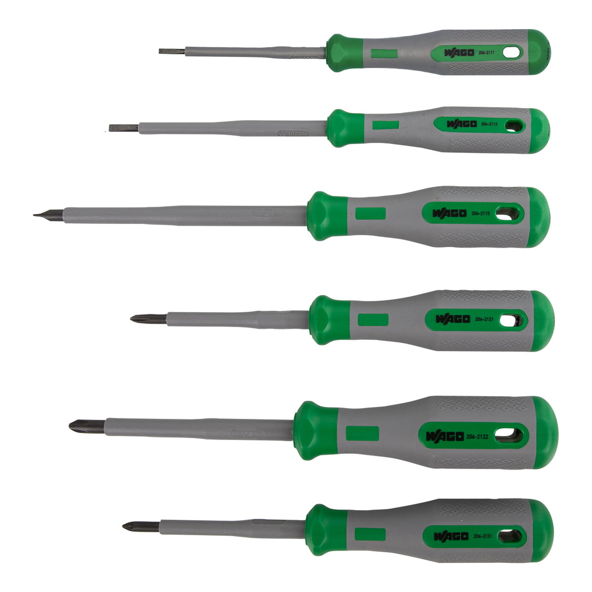 VDE-Schraubendreherset,PH1, PH2, PZ1, 2,5, 3,5, 5,5,VDE-geprüft – Bild 3 von 6
